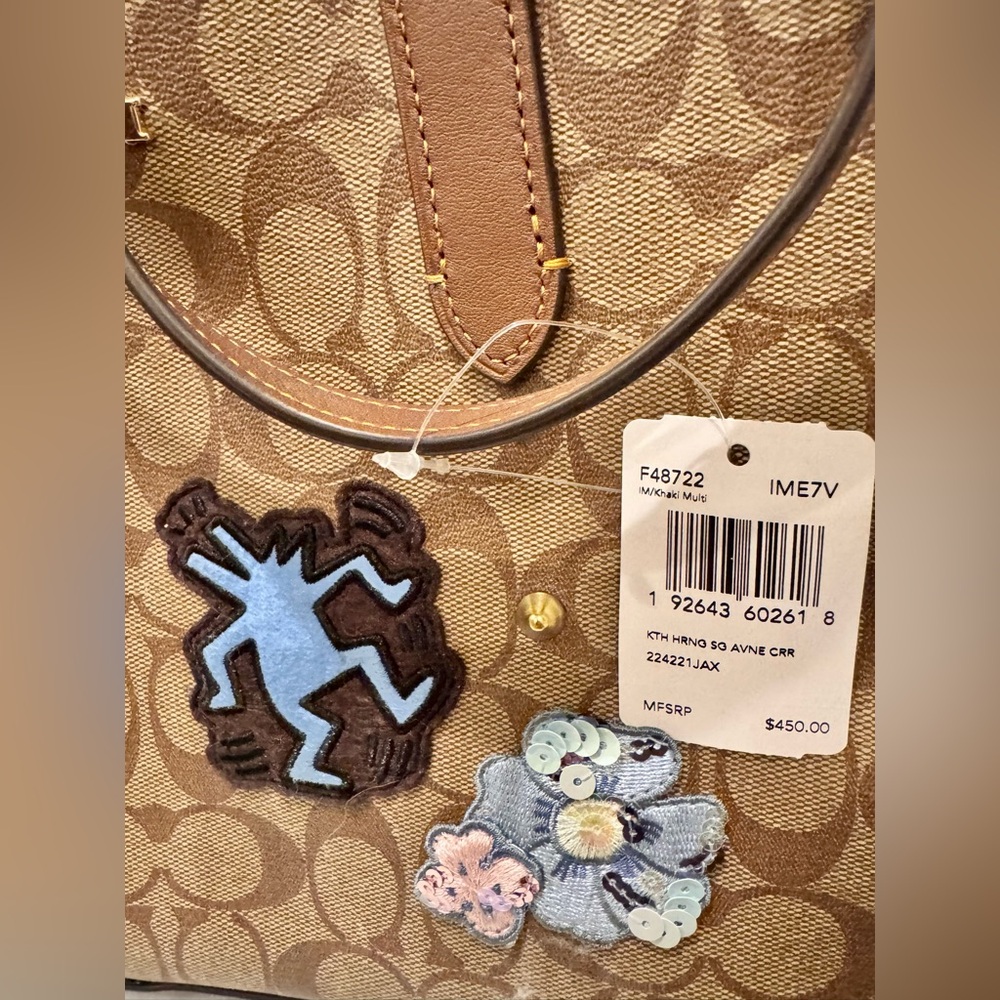 NWT Coach X Keith Haring Bag - Picture 4 of 13